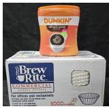 Dunkin original coffee 40oz. BrewRite coffee