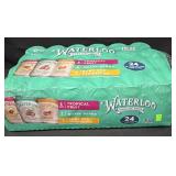 24- 12fl.oz. Cans of Waterloo Sparking Water,