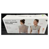 Sharper Image Neck+Shoulder Massager with Heat,