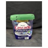 82ct. Tub of Cascade Platinum Plus Dishwasher