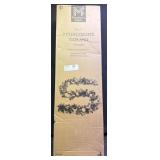 Pre-Lit 9ft. Decorated Garland, Evergreen