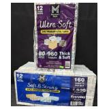 12- Flat Boxes of Soft & Strong 2-Ply Facial