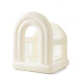 Cream Indoor Double Arch Bounce House, Untested