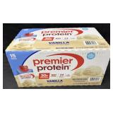 15- 11fl.oz. Pouches of Premier Protein Vanilla