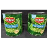 2- 105oz. Cans of Del Monte Sweet Peas (June 28,