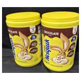 2- 44.9oz. Tubs of Nesquik Chocolate Powder (Dec