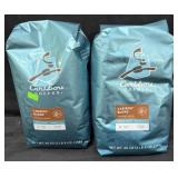 2- 40oz. Bags of Caribou Coffee Caribou Blend