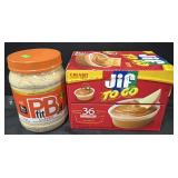 36ct. Box of JIF To-Go Individual Peanut Butter