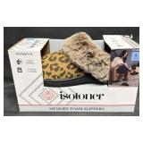 Isotoner Women's Size Large Memory Foam Slippers