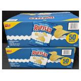 100- Individual Bags of Ruffles Original Chips