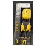 Yellow Jacket 5-Outlet Power Squid, 3ft