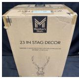 23-Inch Stag Decor Piece (Damaged)