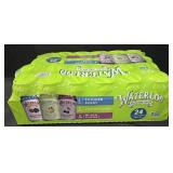 24- 12fl.oz. Cans of Waterloo Sparkling Water