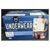 84ct. Box of Men's Size L/XL Total Protection