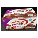15- 11fl.oz. Pouches of Premier Protein Chocolate