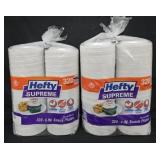 2- Hefty snack plates 320 count each