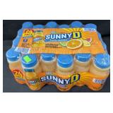 24- 6.75oz. Bottles of SunnyD Tangy Original