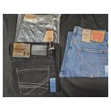 Men's size 32x34 Axel jeans and size 32x34 Levi's