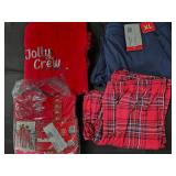 Men's size X-Large pajama sets and pants. Some