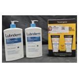 2- Lubriderm daily moisturizing lotion 24oz each.