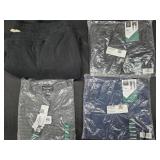 Men's size 3XL fleece joggers, shirt and shorts.
