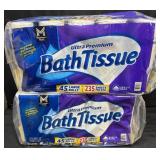 2- 45ct. Bags of Ultra Premium Bath Tissue Rolls