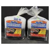 2- 50pc. Bags of Hefty 38fl.oz. Food Storage
