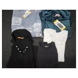 Women's size Medium hoodie, sweater and shirts.