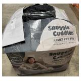 Snuggle Cuddler Oversized Plush Human Dog Bed,