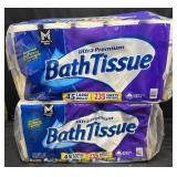 2- 45ct. Bags of Ultra Premium Bath Tissue Rolls