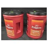 2- 40.3oz. Tubs of Folgers Colombian Ground