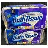 2- 45ct. Bags of Ultra Premium Bath Tissue Rolls