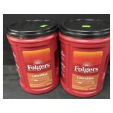 2- 40.3oz. Tubs of Folgers Colombian Ground