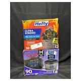90ct. Box of Hefty 33-Gallon Ultra Strong Trash