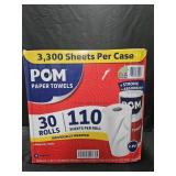 POM Paper towel 30 rolls