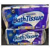 2- 45ct. Bags of Ultra Premium Bath Tissue Rolls