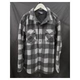Men's size 3XL fleece shacket