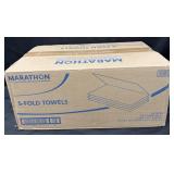 4,000ct. Box of Marathon S-Fold Paper Towels
