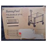 SunnyFeel Foldable Util Wagon Red WGO50016XBD