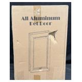 All Aluminum Pet Door
