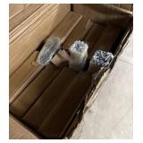 Furniture Box w Wrapped Wooden Pieces