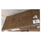 Heavy Brown Box w Glass Inside