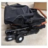 Pet Stroller Foldable Black