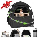 YABORAS Black Light Blocking Baby Sleep Tent