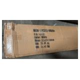 MEM White Furniture MEM-100303-White 13x13x63