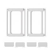 Jalove Clear Acrylic Dog Playpen 24H 2 Panels