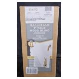 Lotus Cordless 2 Embossed Faux Wood Blind 11x72