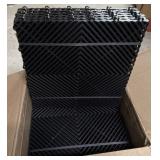 Black Interlocking Drainage Tiles 1pk