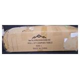 WURDMISE Roll Up Camping Table Size L