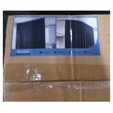 Hoeflife Ceiling Track Curtain Set Room Divider